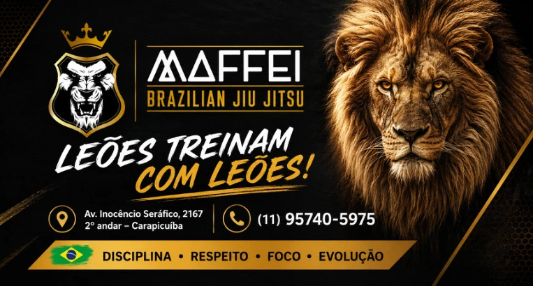 Anúncio original de Maffei Brazilian Jiu Jitsu