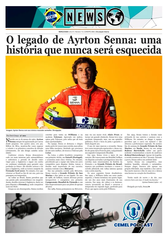 Capa da edição 13