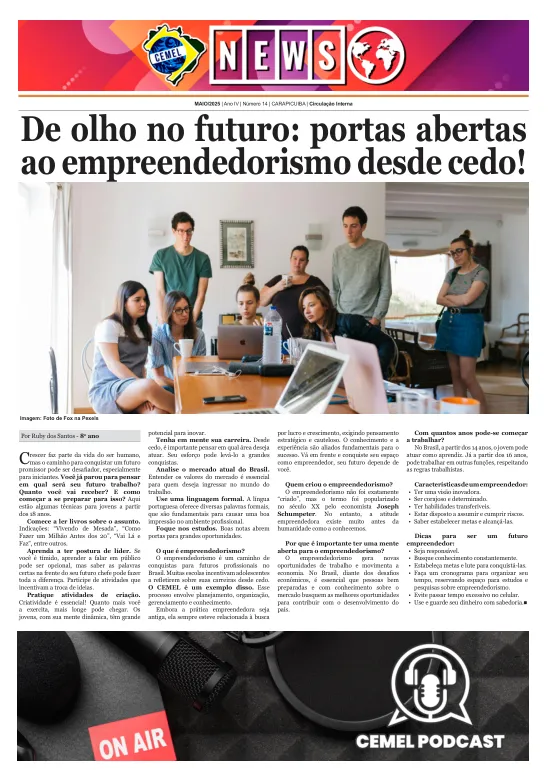 Capa da edição 14
