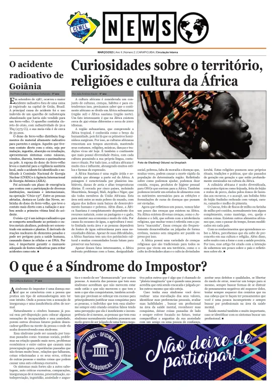 Capa da edição 2