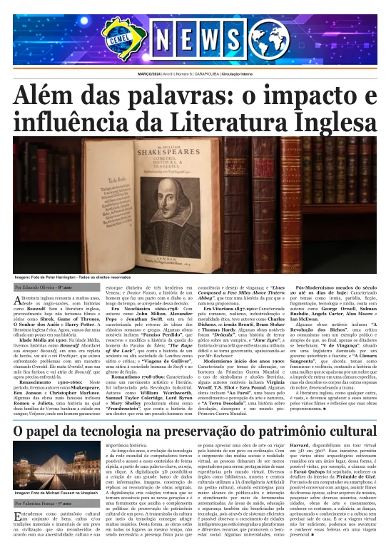 Capa da edição 6