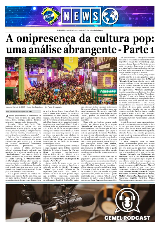Capa da edição 9